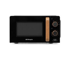 Micro-ondes Orbegozo Mi 2120 - Capacité 20L - Puissance 700W - 6 niveaux de puissance - Minuterie 3