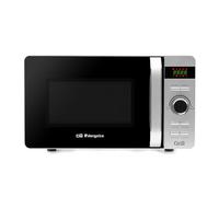 Micro-ondes Orbegozo MIG 2052 CE, 20 litres, 800 W, 5 niveaux de puissance, fonction grill, couleur inox