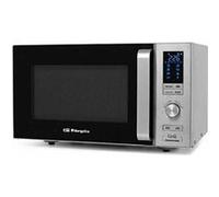 Orbegozo Mig 2528 Co - Micro-ondes gril et convection, 25 l, 6 niveaux de puissance, affichage numérique à LED, 7 menus prédéfinis, minuterie, programme de décongélation, 900-1950 W