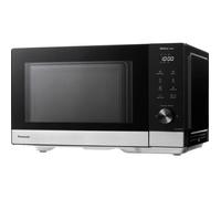 Panasonic NN-SD38QSEPG 29L Micro-ondes solo, 1000 W, décongélation automatique, 11 programmes automatiques, minuterie, noir et acier inoxydable