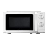 COMFEE' CMO-MP012OC(WH) Micro-ondes Onduleur, 700W de Puissance, 5 Niveaux de Puissance, Décongélation, Minuterie de 30 minutes, 19L, Blanc