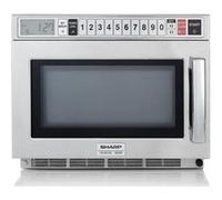 Micro-ondes professionnel 19l 1800w Sharp S6192AE blanc G