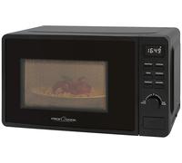 Micro-ondes ProfiCook avec grill | Grill 800 watts | 20 L | 8 programmes automatiques | Minuterie | Plateau tournant et grille inclus | Affichage de l'heure | Micro-ondes | PC MWG 1319 noir