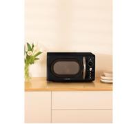 Microwave Retro - Micro-ondes Gril Numérique 900w Noir by CREATE