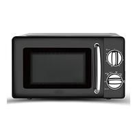 Micro-ondes rétro, cuisson rapide en plusieurs étapes, fonction de réinitialisation du plateau tournant, minuterie de cuisine, fonction muet, four à micro-ondes multifonction 800W little surprise
