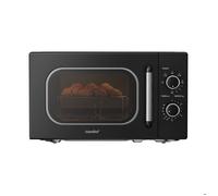 Micro-ondes rétro de COMFEE CMO-MG202NC(BK) - 700W - Grill 1000W - 20L - Noir