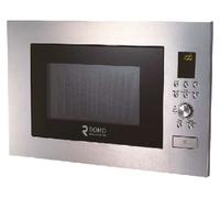 Micro-ondes Romo Ro-mwe25la Acier avec Grill 25 litres 1000 W/1400 W Multifonction 6 niveaux de puissance