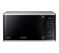 Micro-ondes Samsung 800W 23L Argent/Noir - MG23K3515AS Noir