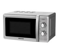 SCHNEIDER - SMW25VMS - Micro-Ondes Grill Vintage - 25 Litres - 900 Watts - Grill 1000 Watts - Coloris Silver