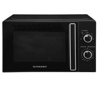 SCHNEIDER - SCMW20SMB- Micro ondes solo - 20 litres - Fonction décongélation - 5 niveaux de puissance - Noir