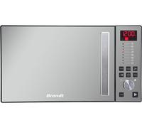 Brandt SE2616B - Micro-ondes pose-libre - 8 Autoprogrammes - Cavité Enamélite - Mode Décongélation - 26L - 900W - Noir