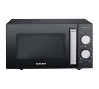Micro-ondes Severin Mw 7762 20 liters 800 watts puissance de gril céramique noir
