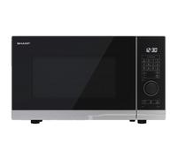 Sharp YC-PG254AE-S 25L Noir, Argent Micro-onde combiné Comptoir 900 W
