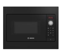 Micro-ondes simple encastrable - BOSCH SER2 - BFL523MB3F - Noir - 20 L - Largeur 50cm
