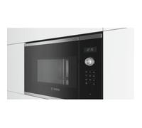 Micro-ondes simple encastrable - BOSCH SER6 - BFL554MS1F - Inox - 25 L - 38,2 x 59,4 x 38,8 cm