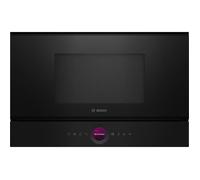 Micro-ondes simple encastrable - BOSCH SER8 - BFL7221B1 - Noir - 21 L - 38,2 x 59,4 x 31,8 cm