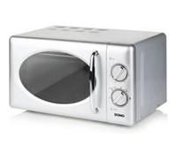 DOMO DO3020 Four à micro-ondes solo - 20 L - 700 W argent