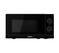 Microondas Teka MW FS20 G BK 20L 700W con Grill 1000W 5 Niveles Botones Negro