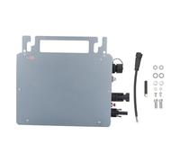 Micro-onduleur de Puissance monophasé en Alliage d'aluminium, 300W, pour réseau Solaire, avec antenne, contrôle par Application