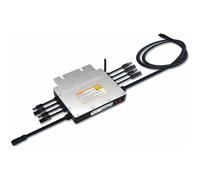 Micro Onduleur Raccordement au Reseau avec Communication WiFi Etanche Empilable MPPT Entr¿¿e Solaire DC30-60V Sortie CA 220V Onde Sinusoidale Pure Automatique 1200W-WIFI