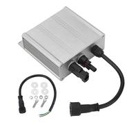 Micro-onduleur Solaire Lien au réseau MPPT Onde sinusoïdale Pure 120 V 230 V AC Identification Automatique Unité de Conversion de Puissance en Alliage d'aluminium étanche pour (120W)