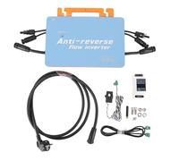 Micro-onduleur Solaire monophasé 800 W MPPT Contrôle par Application Boîtier de Couleur en Alliage d'aluminium Anti-écoulement Inverse pour systèmes solaires commerciaux