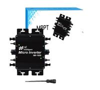 Micro Onduleur Solaire, Puissance de Sortie de 1600W, Connectivité WiFi, 1600W, 230 V CA, CC 22-50 V