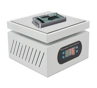 Micro-ordinateur Plaque chauffante électrique, station de préchauffage 500 W avec affichage LED, réglage de la température : 0-400 °C pour travaux de soudure, chauffage de composants, travaux de