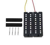 Micro ouvert pour guitare basse électrique 5 cordes double bobine aimant en céramique pour styles de musique accessoires de guitare double bobine