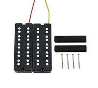 Micro ouvert pour guitare basse électrique 5 cordes double bobine aimant en céramique pour styles de musique accessoires de guitare double bobine