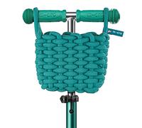 Micro® Panier écologique, Accessoire pour Trottinette ou vélo fabriqué avec des matériaux recyclés (Vert)