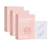 Micro Parches para Ojos, Mascarilla para Ojos con Sérum para el Cuidado Facial, Parches Antiarrugas de Hidratación Profunda, para Ojos Hinchados y Ojeras, Parche para Arrugas (3BOX)