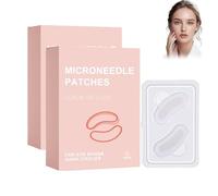 Micro-Patchs Yeux Novalift, Patchs Yeux pour les Y-eux Gonflés et les Cernes, Pa-tchs Rides du Sourire, 4 Paires de Masques Ye-ux pour le Soin de la Peau (8 Pairs)