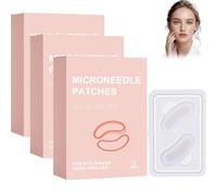 Micro-Patchs Yeux Novalift, Patchs Yeux pour les Y-eux Gonflés et les Cernes, Pa-tchs Rides du Sourire, 4 Paires de Masques Ye-ux pour le Soin de la Peau (12 Pairs)