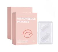 Micro-Patchs Yeux, Patchs Hydratants Anti-Rides pour le Front et le Sourire, Sérum Hydratant Réduit les Poches et les Ridules pour Femmes