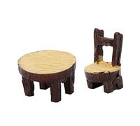 Micro Paysage Modèle Mini Table Chaise Set Modèle Chemin de Fer Paysage Bricolage Décoration Ornements Accessoires Nouveau Partagé Durabilité