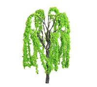 Micro Paysage Paysage Paysage Modèle Mini Arbre De Saule Modèle Chemin De Fer Paysage DIY Décoration Ornements Accessoires 5 CM Très Pratique et Populaire