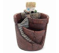Micro paysage pot de fleurs suspendu jardin plante en pot monde féerique plante succulente maison résine décoration