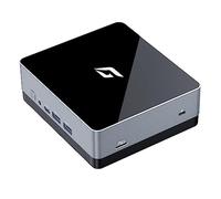 Micro PC Intel 12th Alder Lake N100 (jusqu'à 3,4 GHz), mini ordinateur de bureau 16 Go de RAM 128 Go PCIe SSD, Minipc prend en charge 4K Dual HDMI/USB3.0/WiFi 6/BT5.2/RJ45/VESA pour bureau/maison