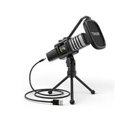Micro PC, USB Microphone Condensateur Professionnel pour Gaming Streaming Podcast