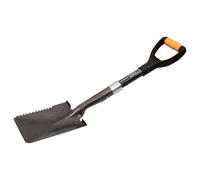 Micro-Pelle à Bords tranchants Roughneck Gorilla, Lame carrée Robuste, Manche Court pour trancher, Creuser et Ouvrir Les Sacs en Vrac dans Les espaces restreints - 690 mm (27 po)