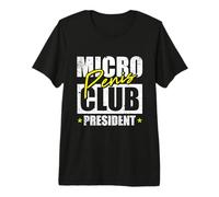 Micro Penis Club President Motif T-Shirt Haut de Gamme