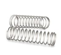 Micro Petit Ressort De Compression En Acier Inoxydable, 1.0mm, OD 6-15mm, Longueur 15mm À 50mm, 10 Pièces/lot(40mm,6mm(OD))