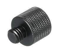 Micro Pied Adaptateur 1/4 Femelle Vers M8 Mâle Caméra Vis Filetage Adaptateur Pour Microphone Trépied Support Noir
