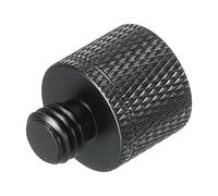 Micro Pied Adaptateur 3/8 Femelle à M8 Mâle Caméra Vis Filetage Adaptateur pour Microphone Trépied Support Noir