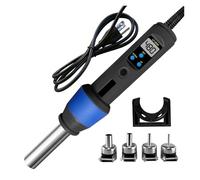 Micro pistolet à air chaud 450 W, station de retouche portable avec écran LCD, sèche-cheveux, température réglable, outils soudage IC SMD BGA(8508-B)
