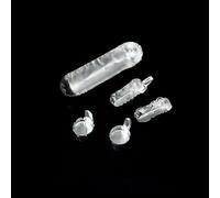 Micro plats de pesée en papier d'aluminium - 100 plaques d'échantillons de laboratoire for micro balances analytiques(0.35ml-Circular-Thin)