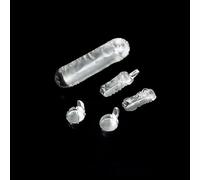 Micro plats de pesée en papier d'aluminium-paquet de 100 for Balance analytique de laboratoire-tailles 0.35ml, 1.12ml, 10ml(10ml-U-Shaped Round Bottom)