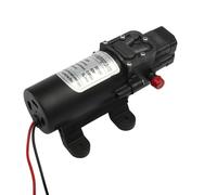 Micro pompe à eau électrique à diaphragme, 12V, 60W, interrupteur automatique, haute pression, 5l/min, pulvérisation de lavage de voiture, pompe à eau, 0,8 mpa, 5l/min(C)