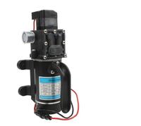 Micro pompe à eau électrique noire, 120W, 10l/min, haute pression, for jardin agricole, pulvérisateur d'eau, lavage de voiture, 12V, 24V(24V)
